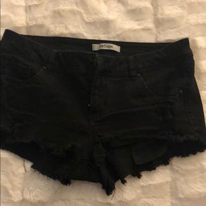 Black shorts